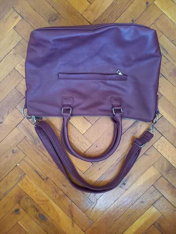 Дамска чанта - Бордо