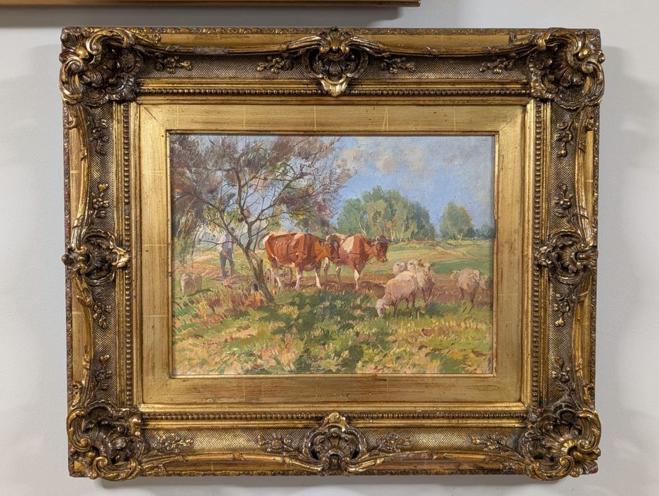 Pictura în ulei pe panza, Paul Henschel (1889-1982)