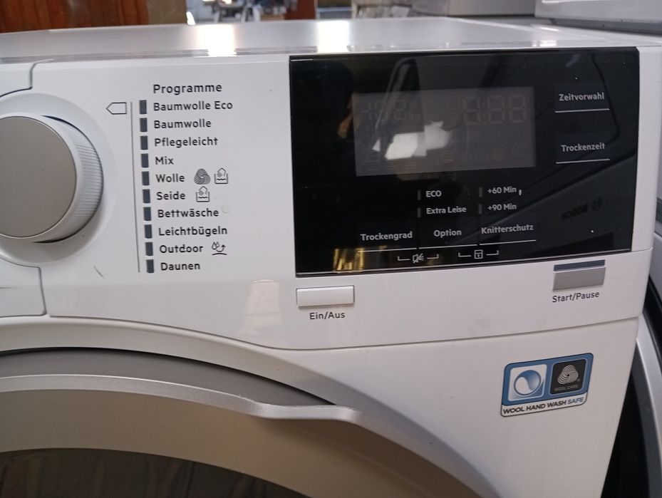 Сушилня с термопомпа Аег Aeg Series 8000 А+++ 8кг 2 години гаранция!