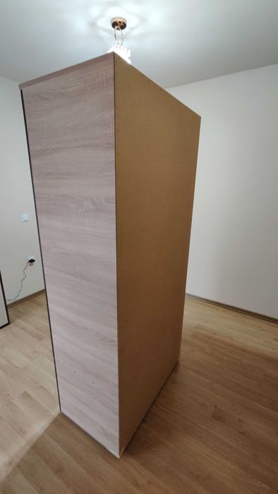 Dulap cu suport haine si doua sertare