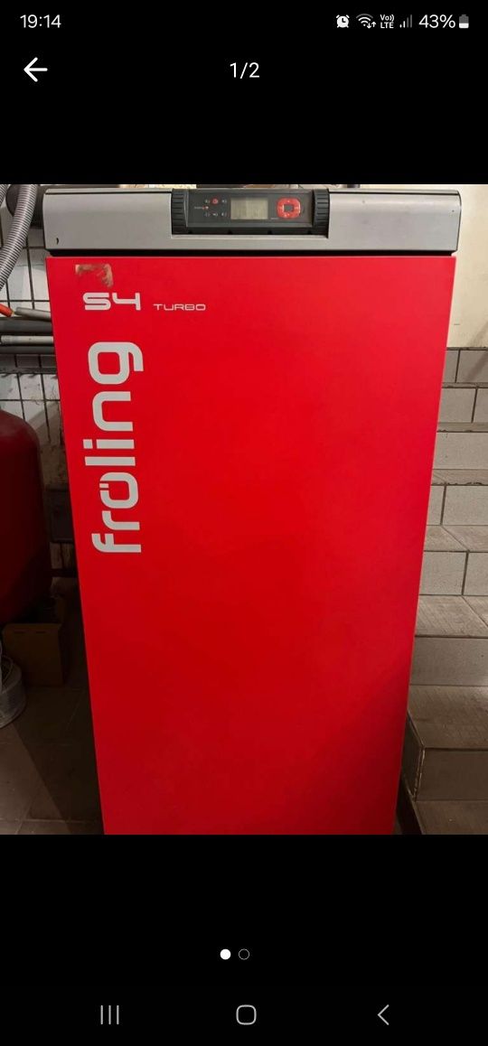 Centrala Fröling 50kw