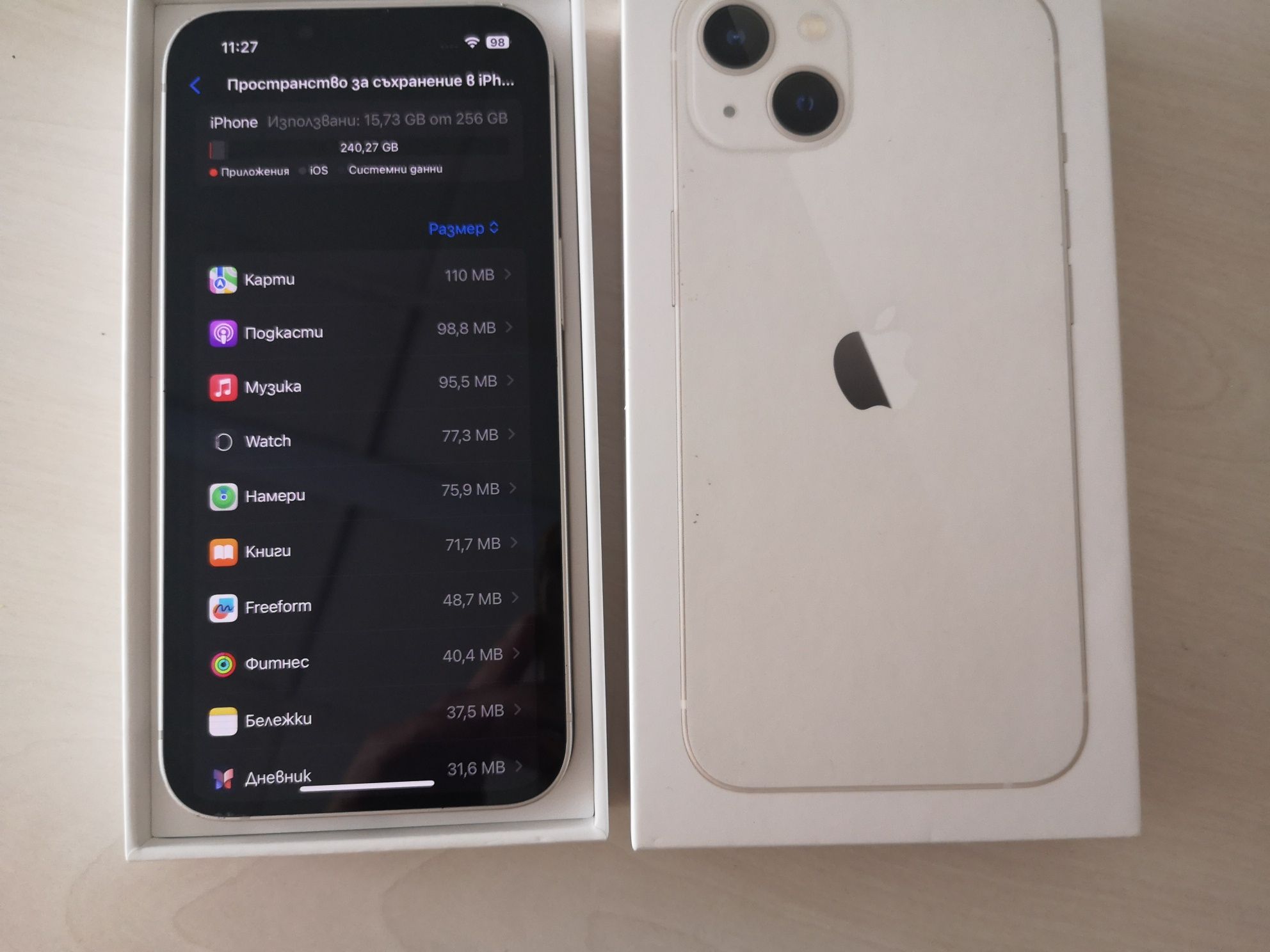 Iphone 13 White - 256Gb