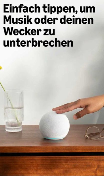 Умна колонка Echo Dot (най-нова версия) с Alexa.