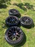 Jante R18 5x112 cu anvelope Goodyear .22 245/45R18
