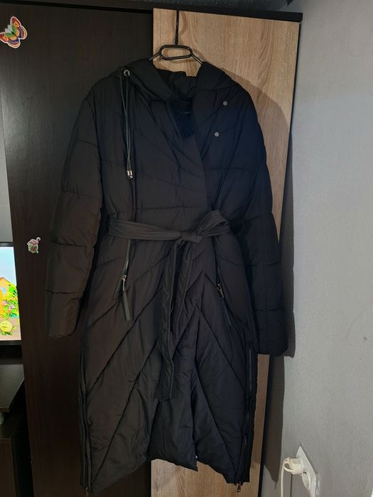 Geacă lungă de iarnă matlasată!