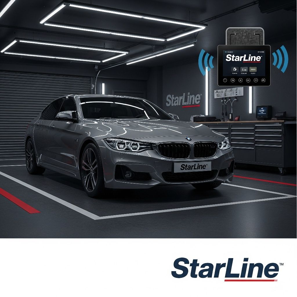 Установка автосигнализации StarLine!