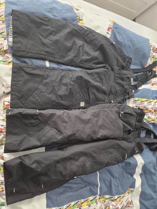 Pantaloni ski,salopeta iarna impermeabila decathlon 8ani
