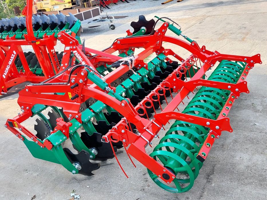 Agro-Masz BT30 terradisc purtat de 3m talere 560 Ofas Italia, rulmenti inox Ofas, AFIR, minim till