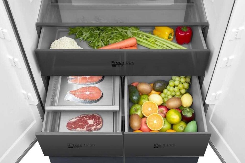 Френски хладилник MIDEA MDRM706BIE70