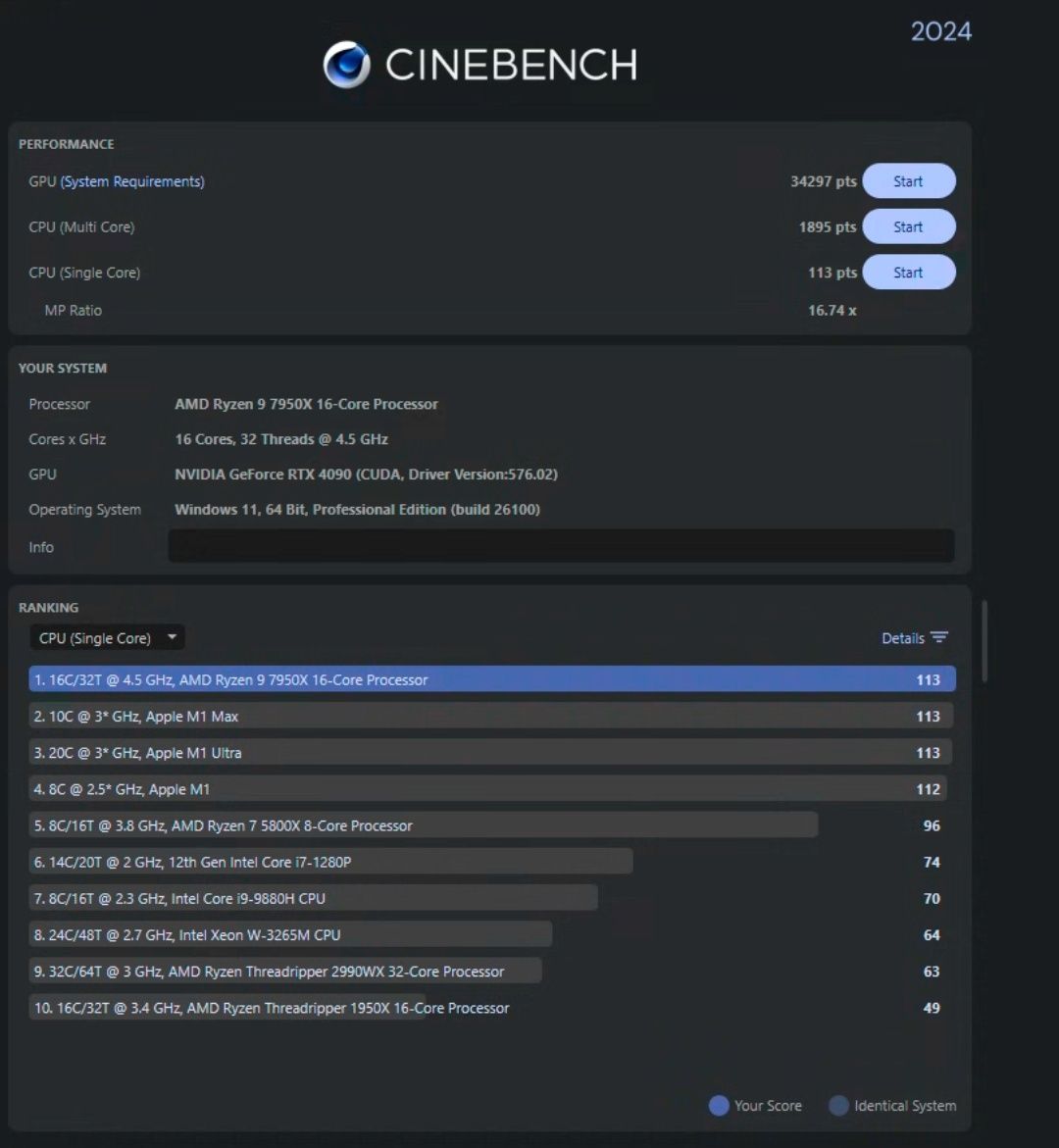 RTX 4090 24gb - PC Gaming/Editare - 96gb ram SSD M2 - Ryzen 9 7950x