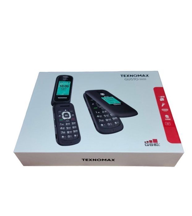 Texnomax gusto duos (gsm) 2 ta simkartali