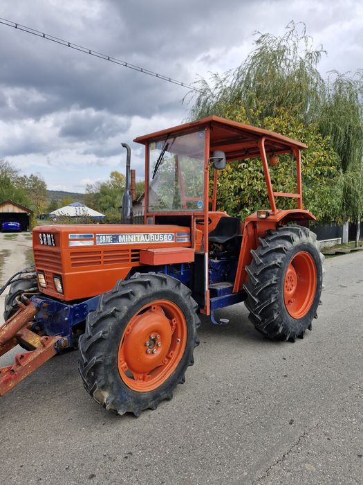 Tractor Same 4×4 cu lamă de zăpadă!!!