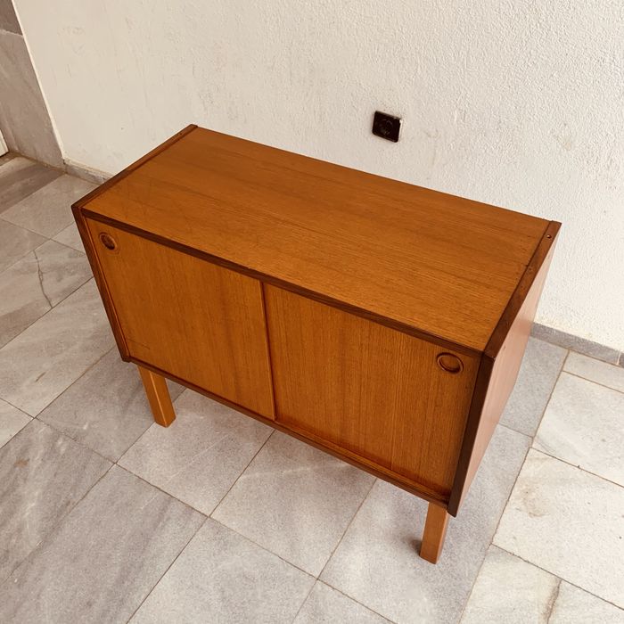 Скрин от тиково дърво, Швеция, 1960 г