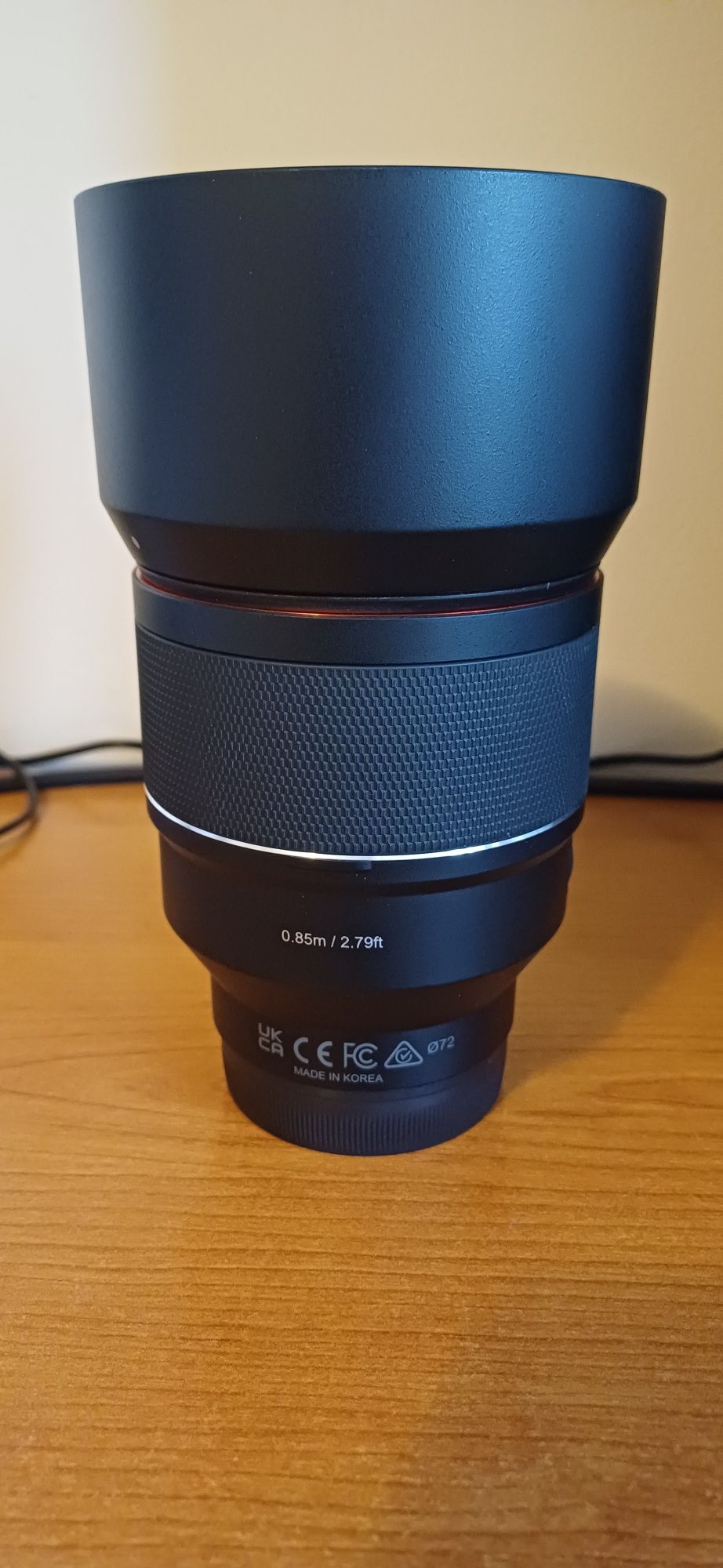 Samyang 85mm f1.4 II Sony E