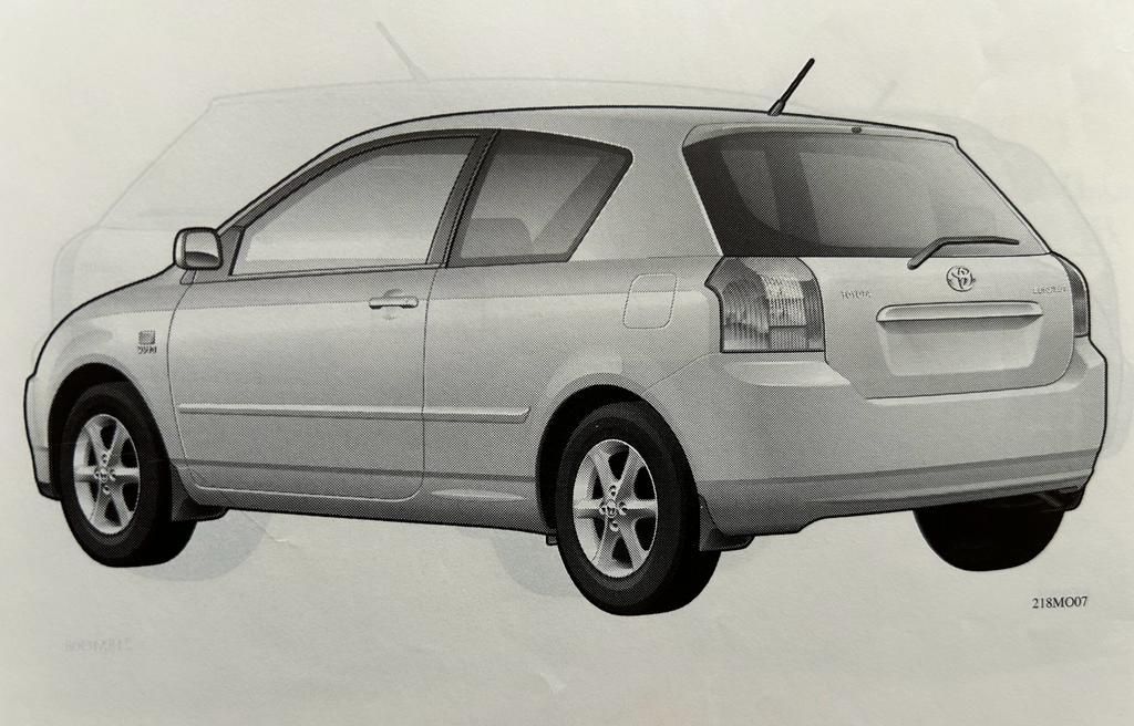 Paravanturi Toyota Corolla 2001-2007 hatchback 3 usi