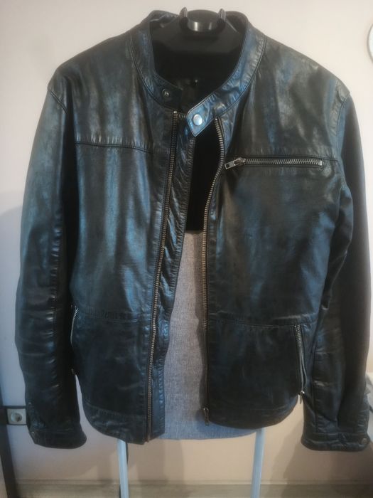 Geacă piele naturală