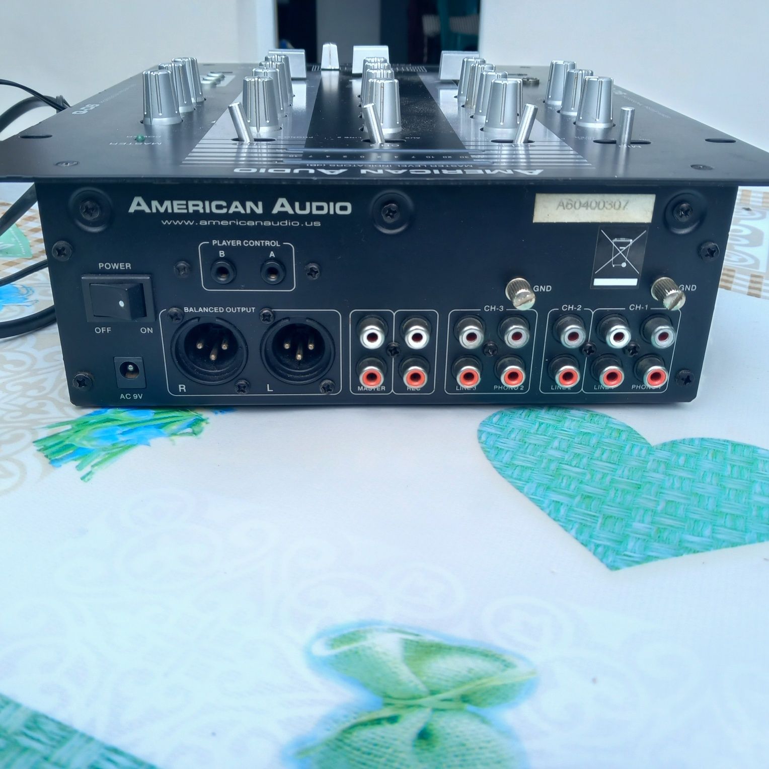 vand mixer  american audio qd6