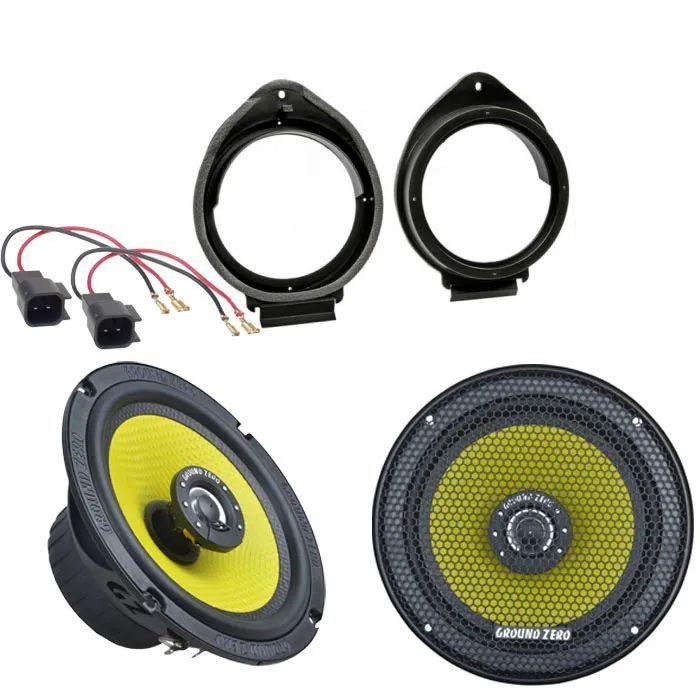 Pachet boxe Ground Zero Titanium GZTF 6.5X OPEL Astra J/K