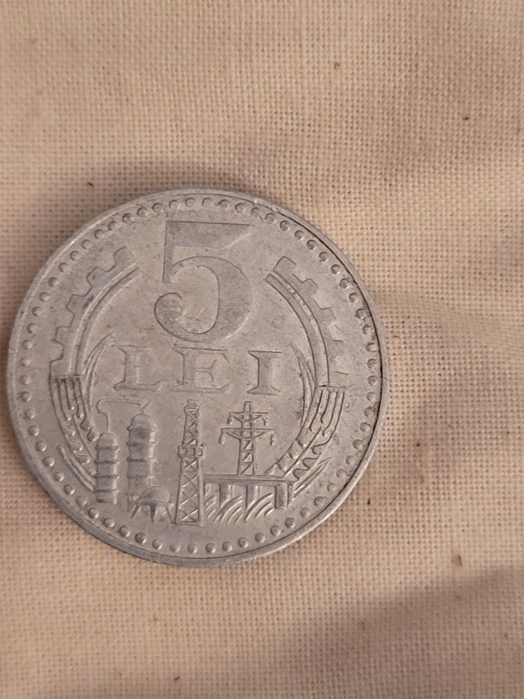 Moneda 5 lei, anul 1978