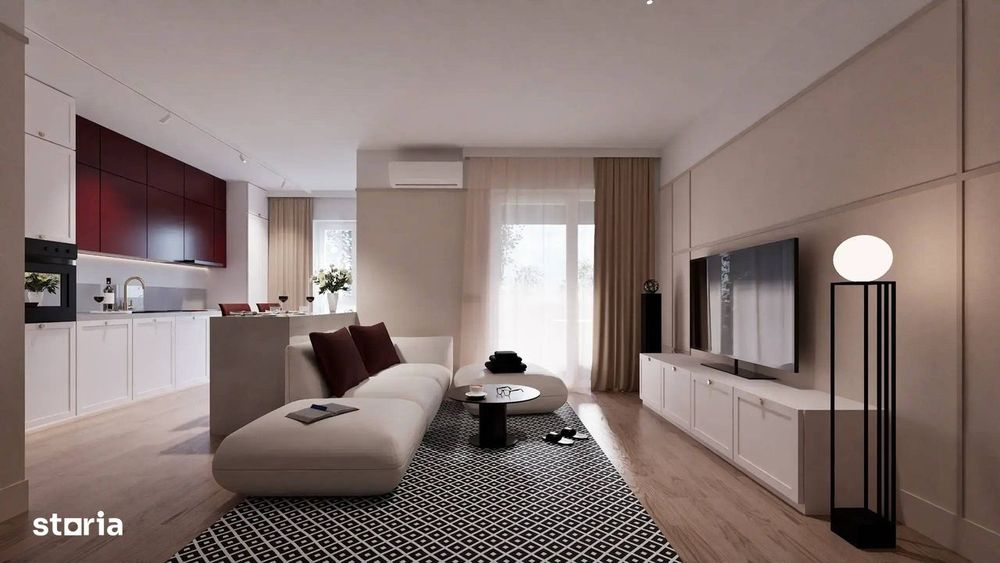 Apartament NOU cu o camera de vanzare VIA CARMINA, la pret de presale!