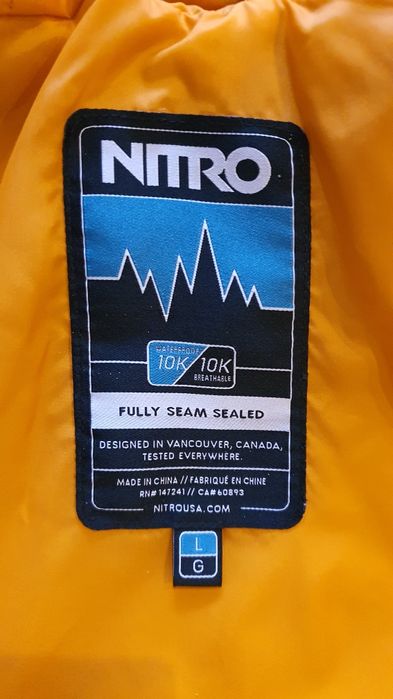 Geaca schi NITRO mărime L/Bărbat