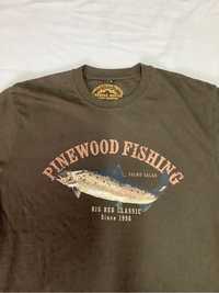 Pinewood Fishing tricou marime M