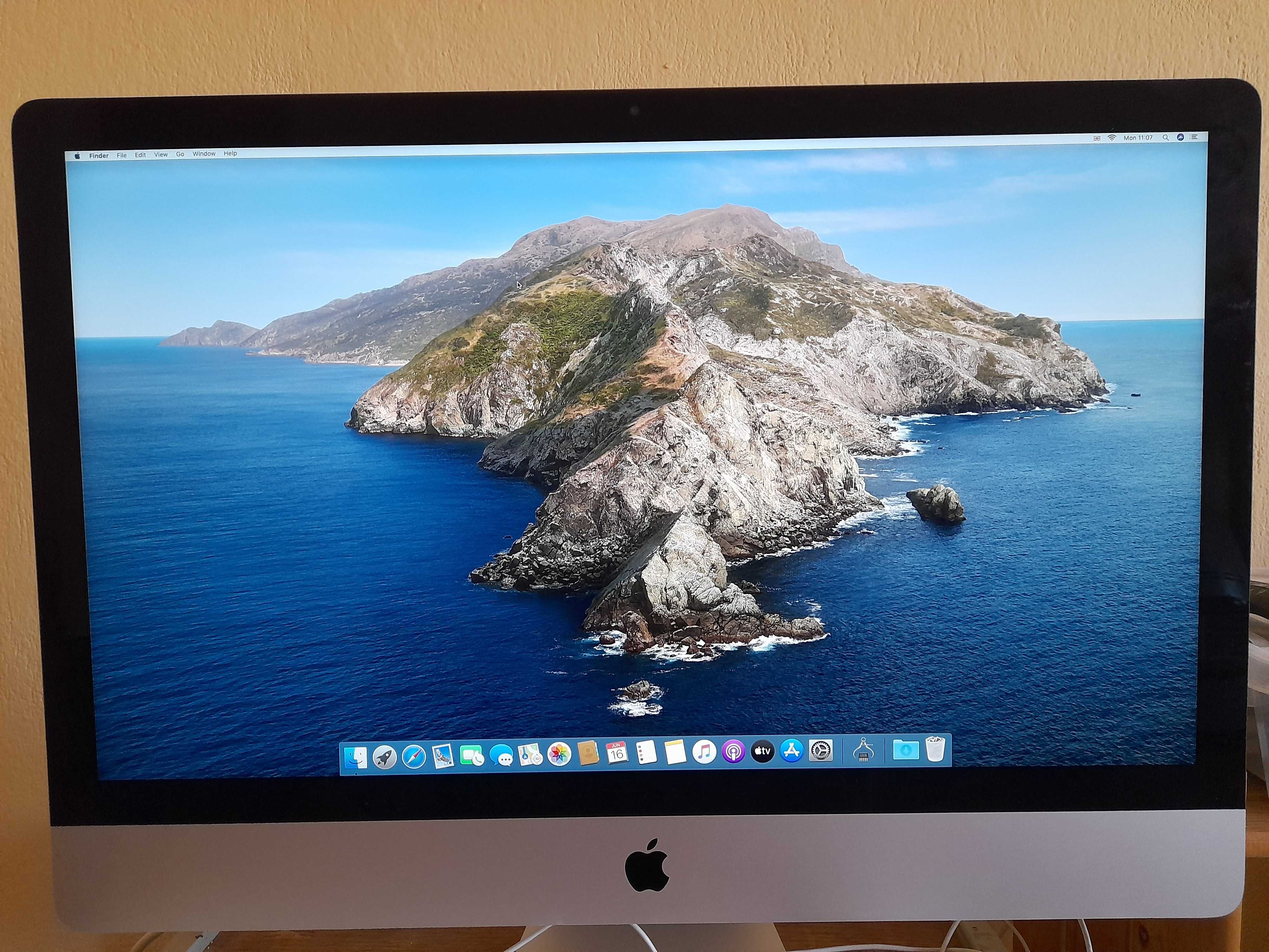 Продавам употребяван компютър iMac 27 2013 с 120 GB SSD и 1 TB HDD