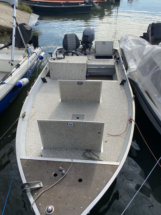 Barca aluminiu Motocraft xl430 + motor + peridoc