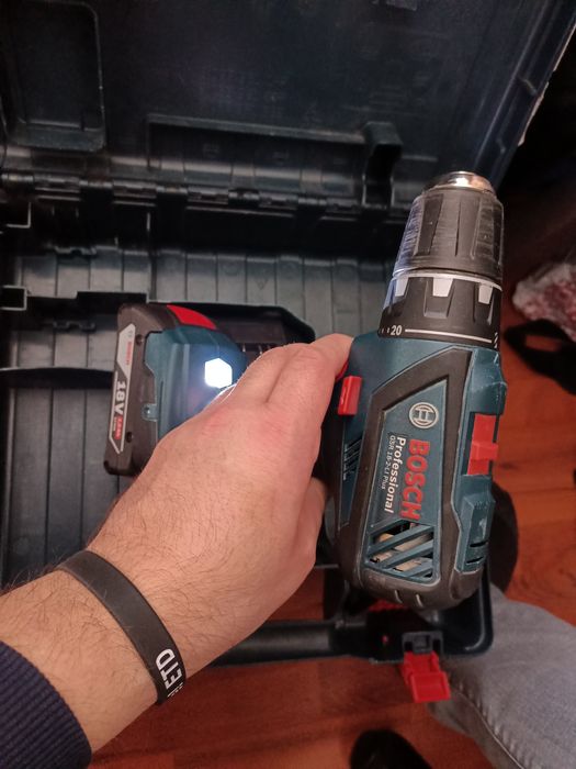 Bormașină Bosch GSR 18-2 LI Plus și GSB 18-21