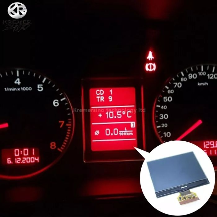 Display LCD afisaj ecran ceas de bord Audi A4 B6 B7 Seat Exeo