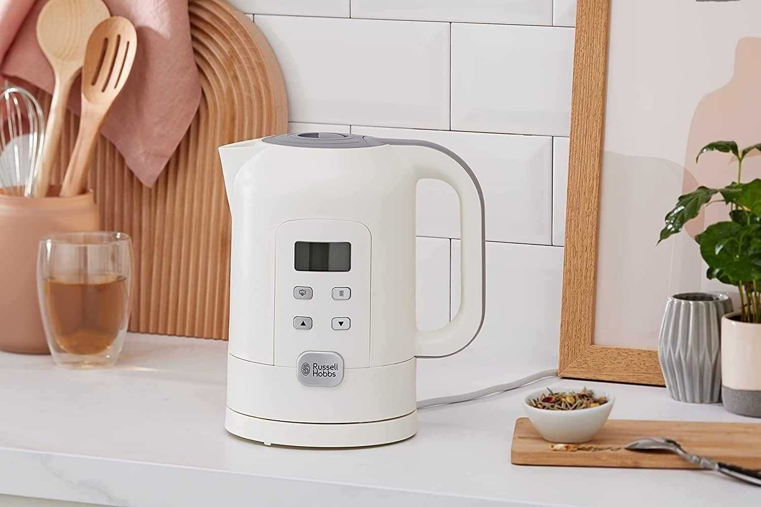 Russell Hobbs Ел. Кана за Топла Вода с Контрол на Температурата, 2200W