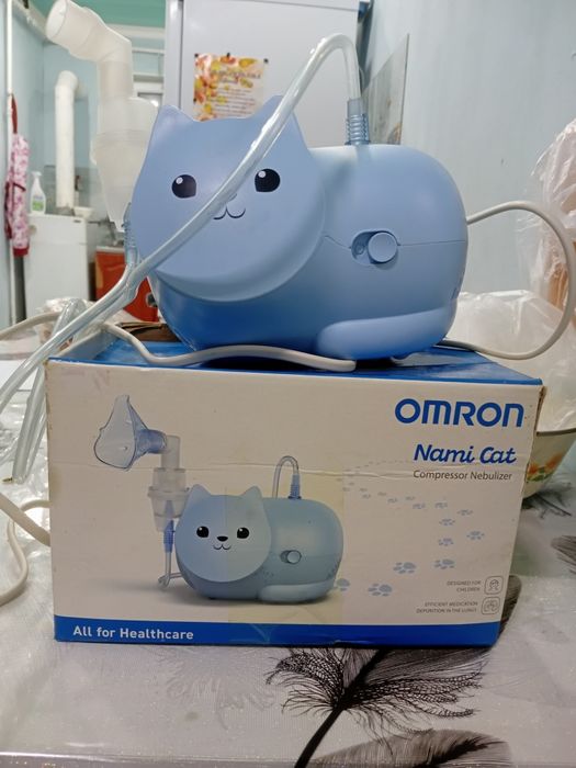 Ингалятор Omron Nami Cat 
Милый и эффективный компрессорный
