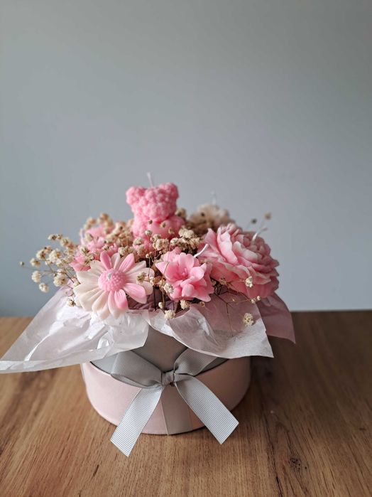 Ръчно направени свещички от соев восък