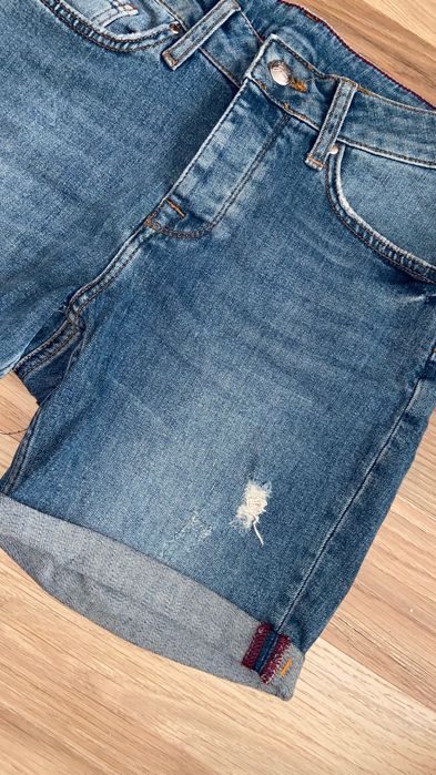 Дънкови къси панталони