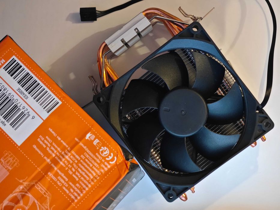 Cooler 4 heatpipe ventilator 92mm 4pin pwm AM4 AM5