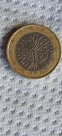 Moneda 1 euro Franța 1999