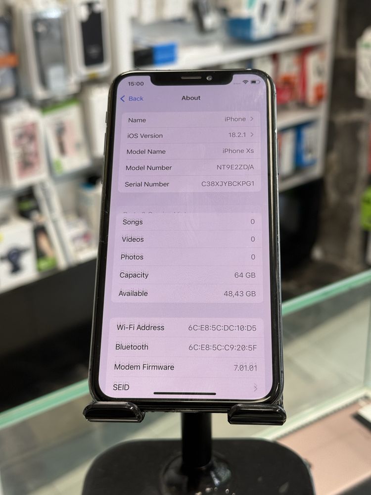 Apple iPhone Xs 64GB Black