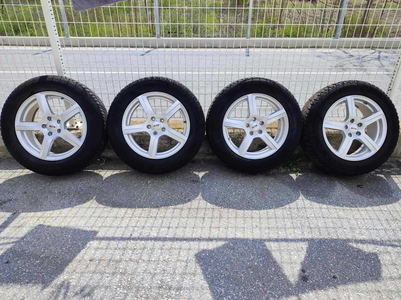 265 - 4бр. Алуминиеви джанти 17'' 5x108 с гуми 215/65R17 OpelGrandland