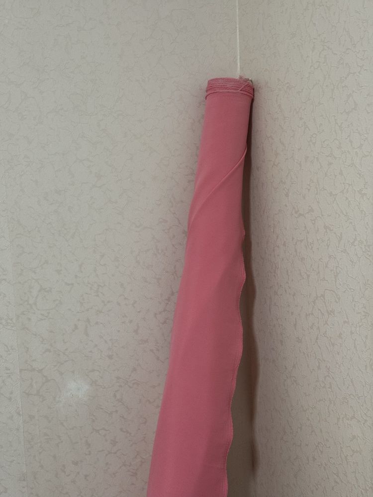 Ткань розового цвета, 30 метров