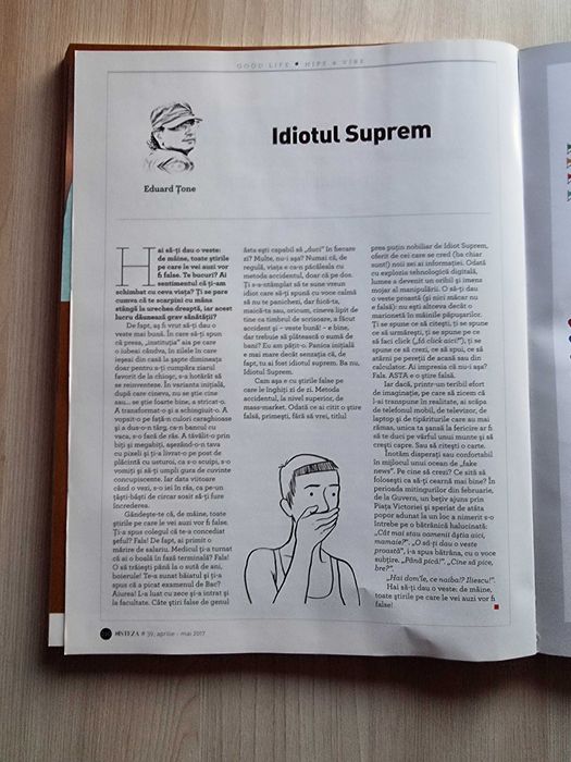 Revista SINTEZA nr 39 - Fake News. Cultura si Gandire Strategica