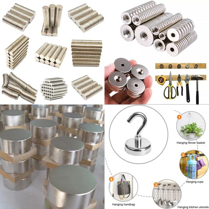 Фурнитура бижутерия Редкоземельный неодимовый магнит супермагнит скрап