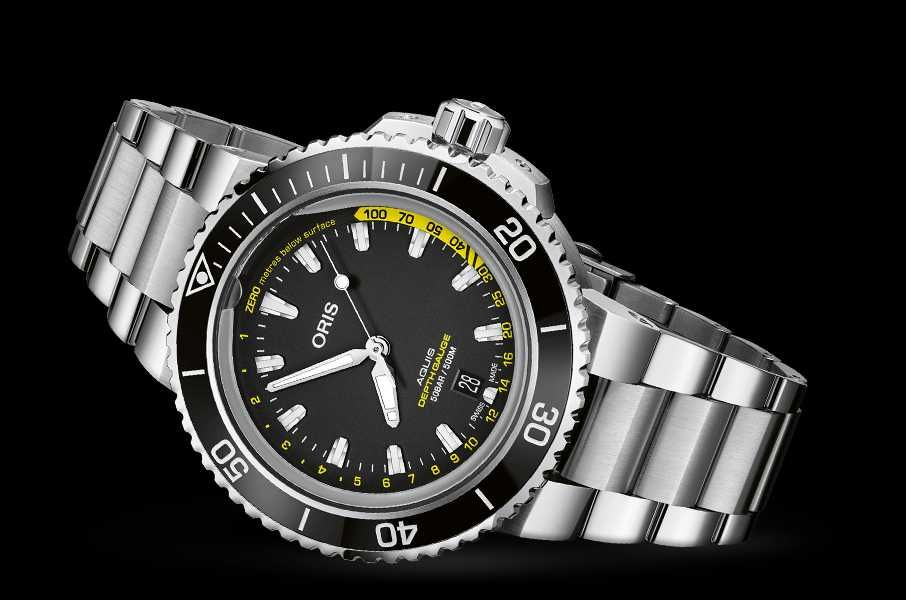 Oris Aquis Depth Gauge