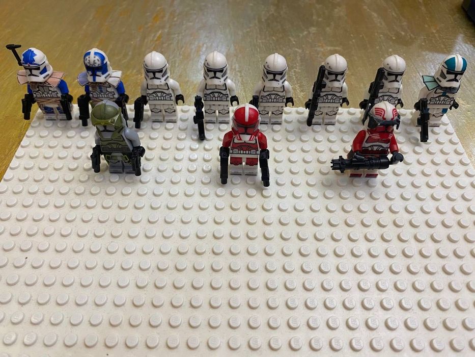 Лего Кастомные фигурки на основе оригинальных деталей