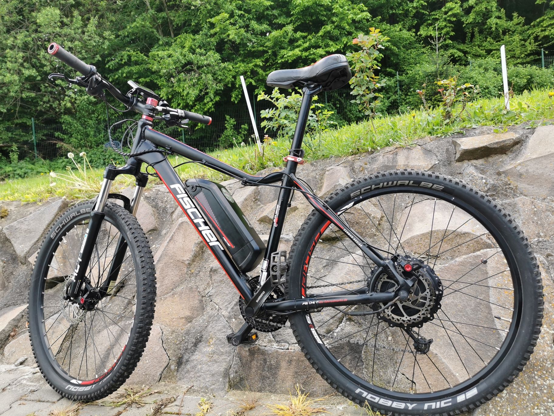 E-bike Fischer EM1608. Bicicleta electrica.