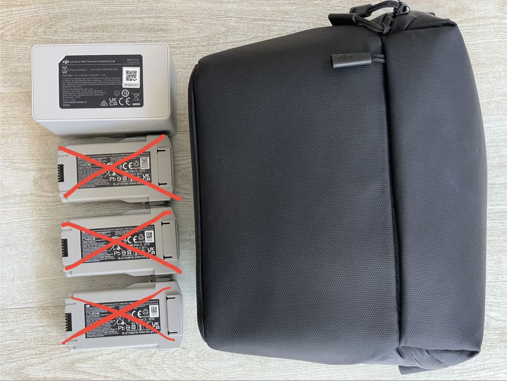 HUB+GEANTA DJI Mini 3 Mini 3 Pro Mini 4 Pro ACCESORII Fly More Combo