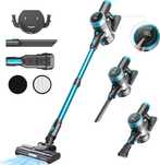 Aspirator vertical fără fir copie Dyson 450W | 50 min | Filtru Hepa
