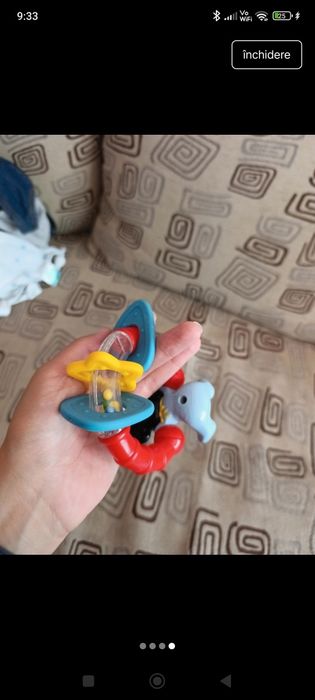 Jucarii bebe pentru dentitie si indemanare