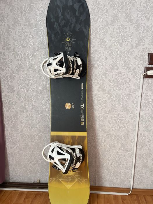 Placa snowboard 160 cm salomon cu legaturi
