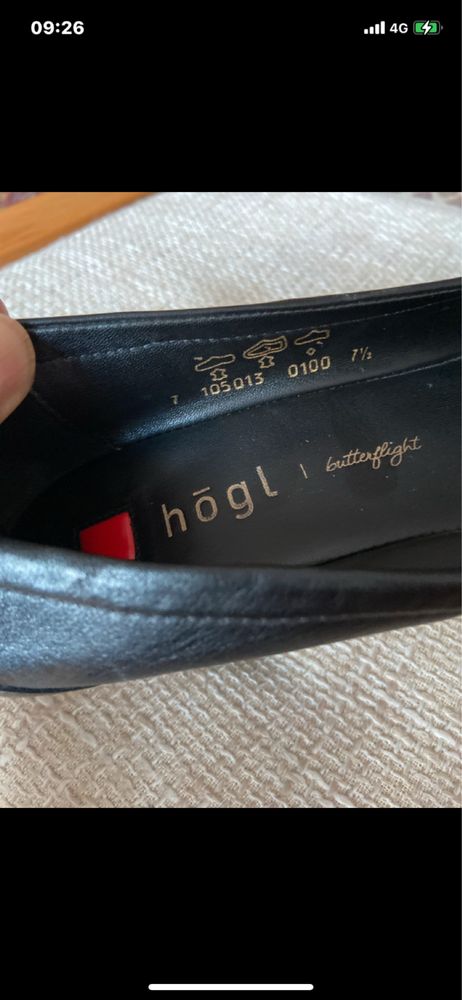 Pantofi dama. Hogl