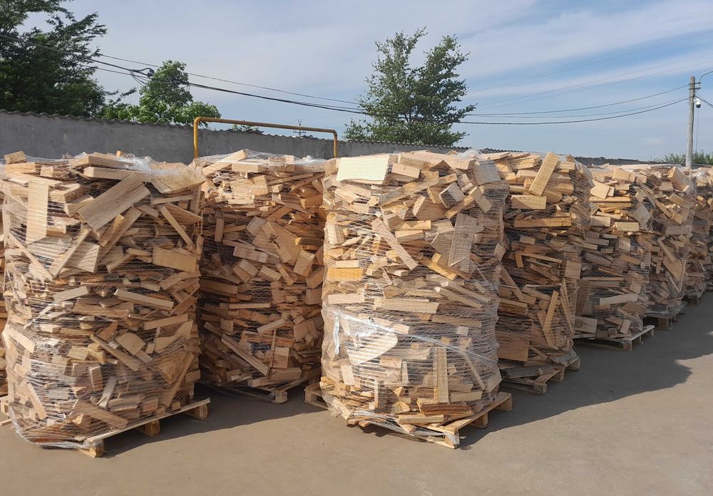 Lemne de foc paletizate en-gross